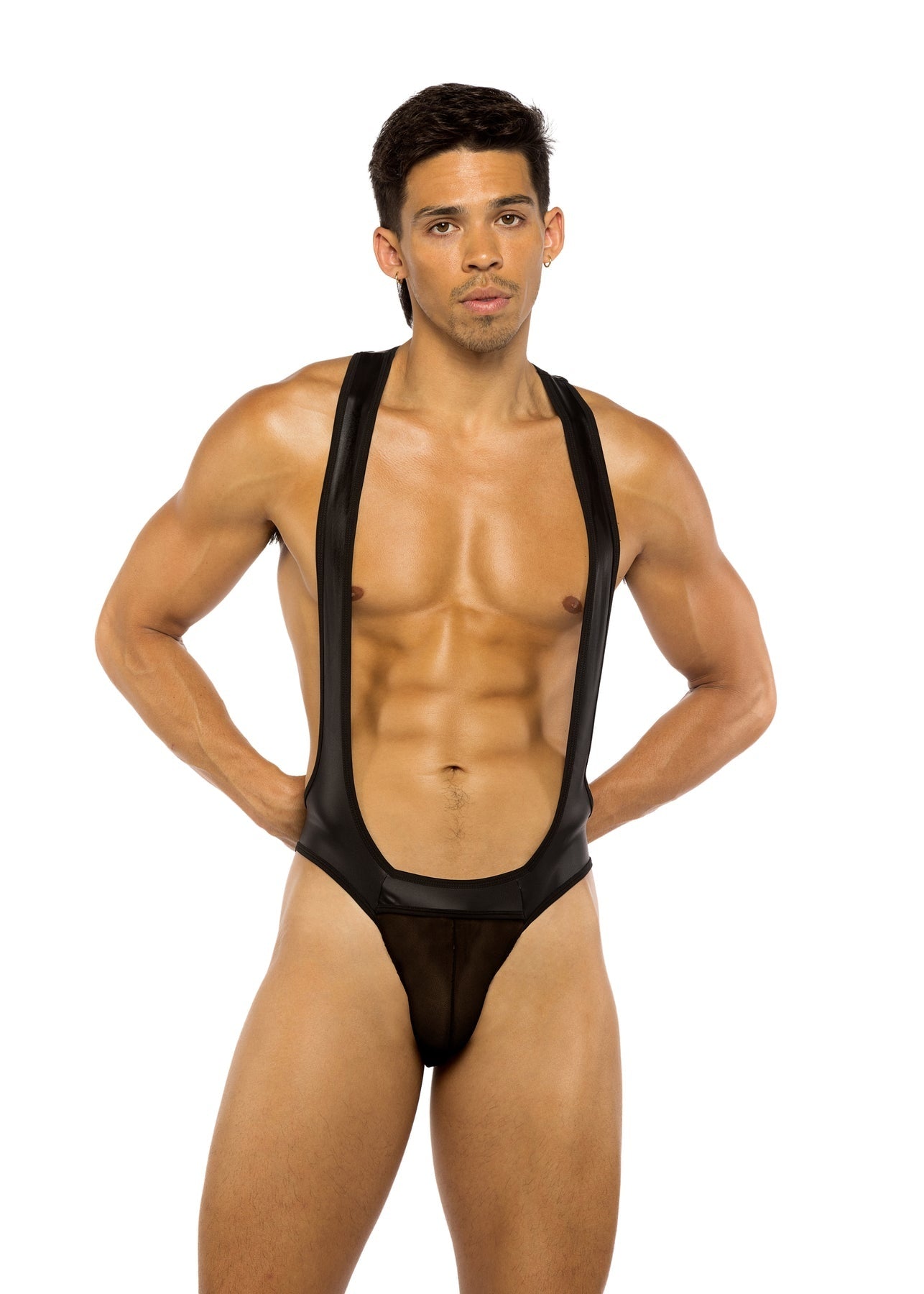 Men’s Wrestling Leotard Jockstrap Singlet